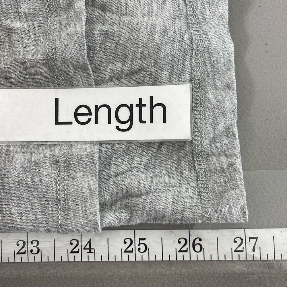 PJ Salvage Pajama Top Womens S Small NWT Grey Short Sleeve V-Neck - Picture 14 of 14